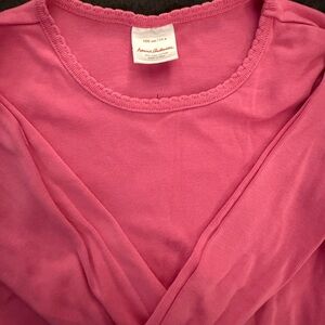 Pink Long Sleeve Top Hanna Andersson 4T